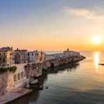 italy puglia vieste sunrise alba hdr